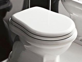 Сиденье для унитаза Kerasan Retro 109001 с крышкой белой